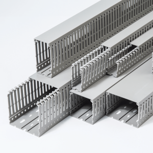Slotted Grey Trunking