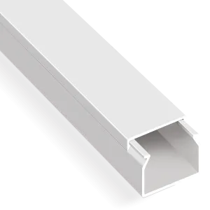 White Installation Cable Truncking